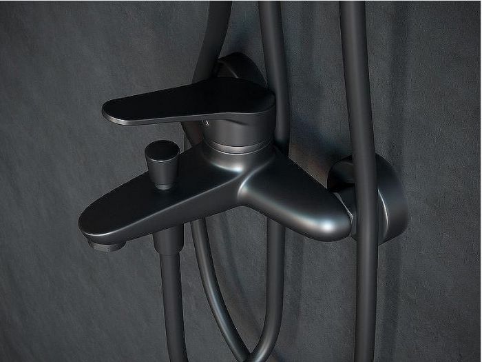 Душевая система Laguraty 7005 Черный