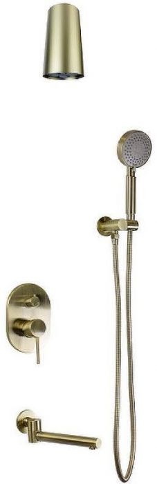 Душевая система Bronze de Luxe Scandi 14582-501BR Бронза