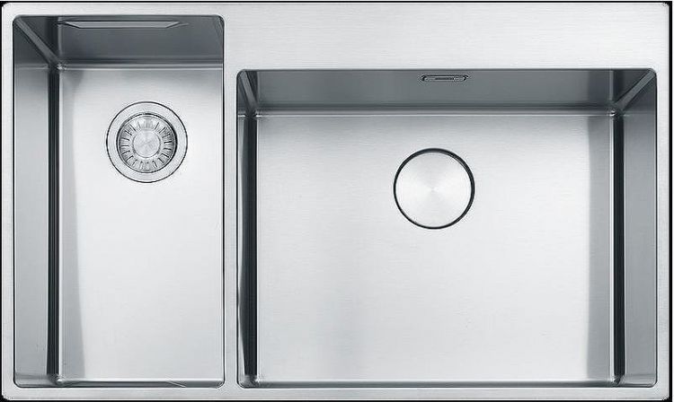 Кухонная мойка Franke Box Center BWX 220-54-27 TL L 127.0538.260 Полированная сталь