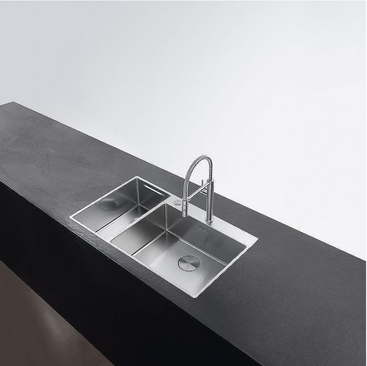 Кухонная мойка Franke Box Center BWX 220-54-27 TL L 127.0538.260 Полированная сталь