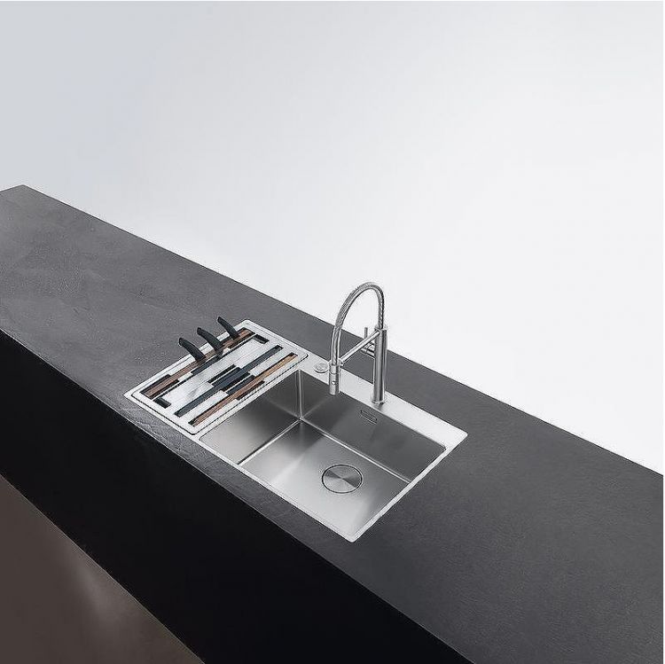 Кухонная мойка Franke Box Center BWX 220-54-27 TL L 127.0538.260 Полированная сталь