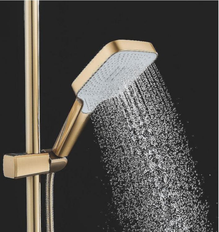Душевая система Rose R18G R1836G Золото матовое