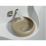Умывальник CERAMICANOVA Element чаша накладная круглая (цвет Капучино Матовый) CN6050MC