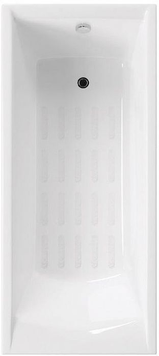 Чугунная ванна Delice Prestige 170х70 DLR230624-AS без отверстий под ручки с антискользящим покрытием