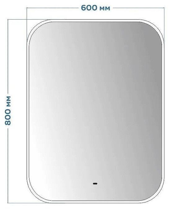 Зеркало Maretti Florenza 60 FL146080P69EL с подсветкой с бесконтактным выключателем Зеркало Maretti Florenza 60 FL146080P69EL с подсветкой с бесконтактным выключателем