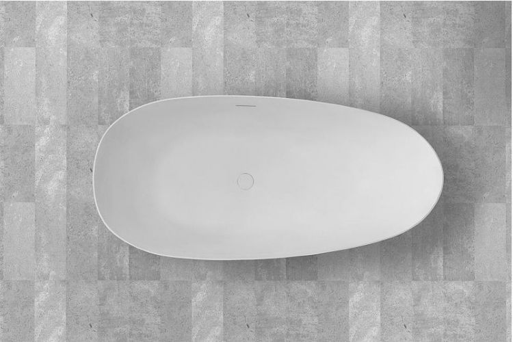 Ванна из искусственного камня Abber Stein 160x75 AS9611-1.6 без гидромассажа Ванна из искусственного камня Abber Stein 160x75 AS9611-1.6 без гидромассажа