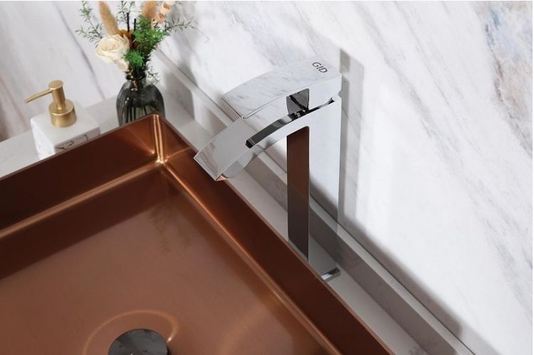 Смеситель для раковины Gid Victoria L120CHD цвет Хром Смеситель для раковины Gid Victoria L120CHD цвет Хром