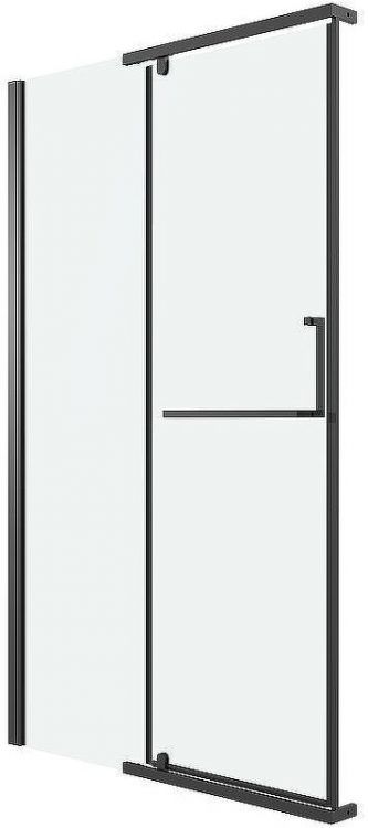 Душевая дверь Grossman Pragma 110 100.K33.03.110.21.00 профиль Черный матовый стекло прозрачное