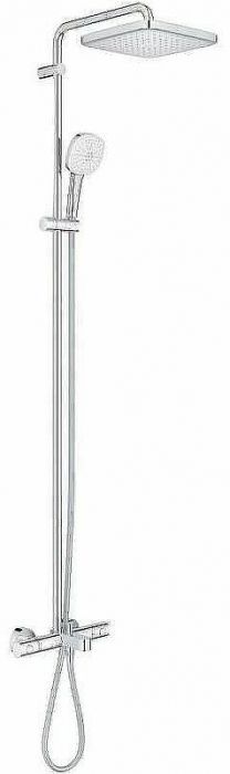 Душевая система Grohe Tempesta Cube 250 26691001 с термостатом Хром