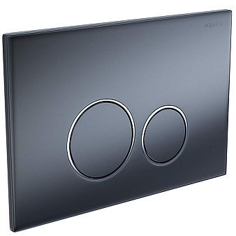 Клавиша смыва Aquatek PNS-0000014 цвет Оружейная сталь матовая