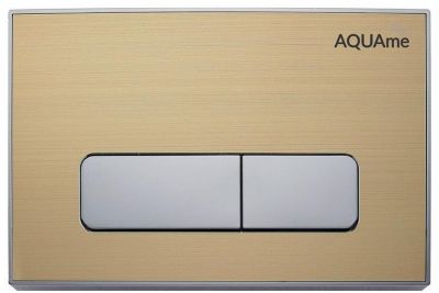 Клавиша смыва AQUAme AQM4105G цвет Золото