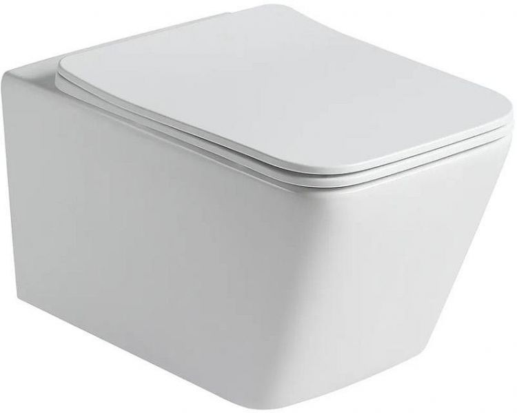 Унитаз SantiLine SL-5007 подвесной с сиденьем Микролифт Унитаз SantiLine SL-5007 подвесной с сиденьем Микролифт