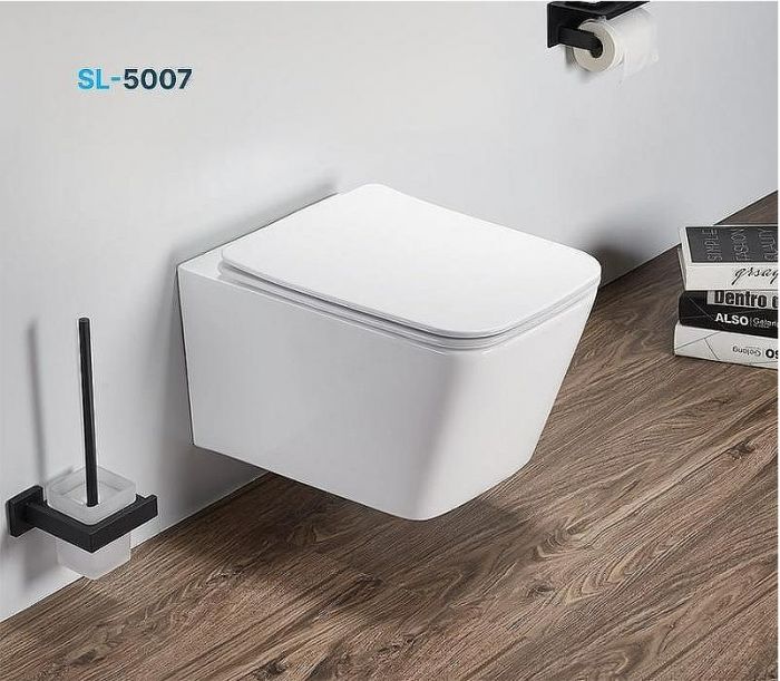 Унитаз SantiLine SL-5007 подвесной с сиденьем Микролифт