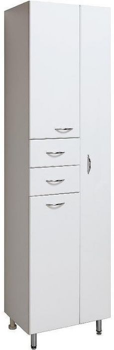 Шкаф пенал Runo Эконом 50 R 00000000135 Белый