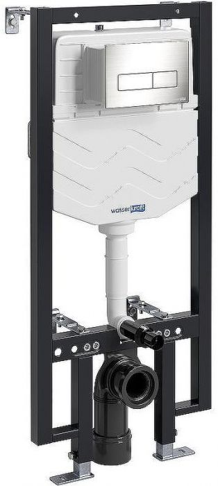 Инсталляция WasserKRAFT Vils 56TLT.010.ME.BN03 для унитаза с клавишей смыва Никель
