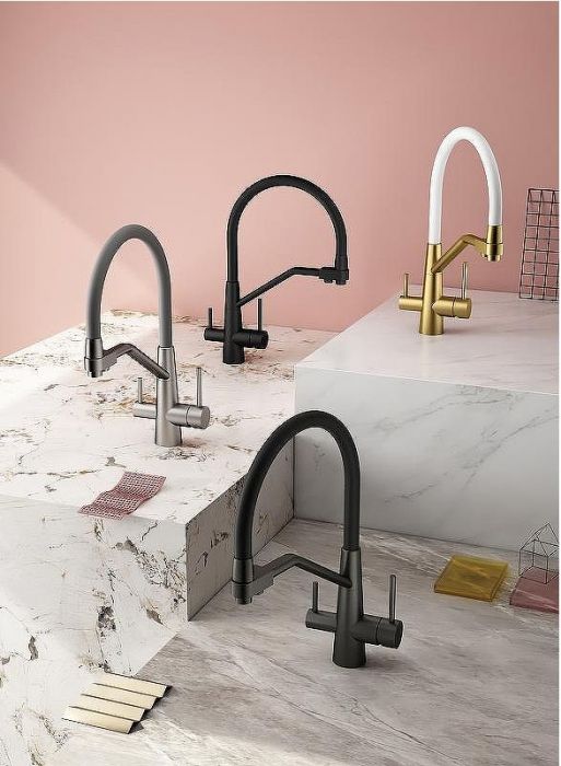 Смеситель для кухни Splenka S71.62.06 Черный матовый