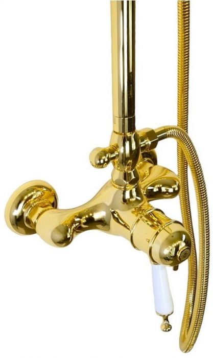 Душевая система Migliore Oxford 31864 с термостатом цвет Золото