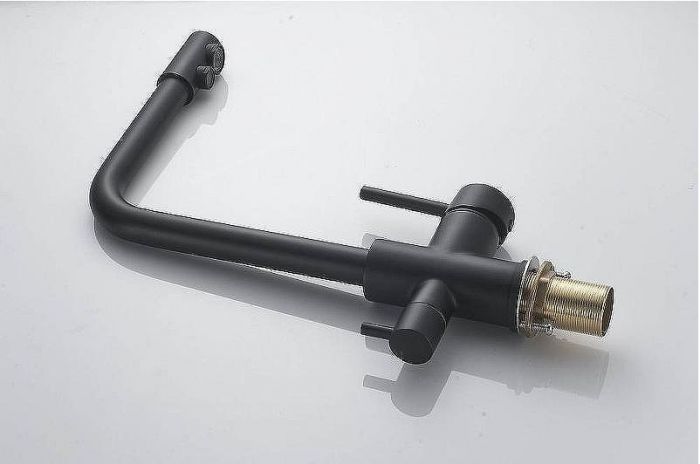 Смеситель для кухни Maretti Project Black PB31RZF12 Черный матовый