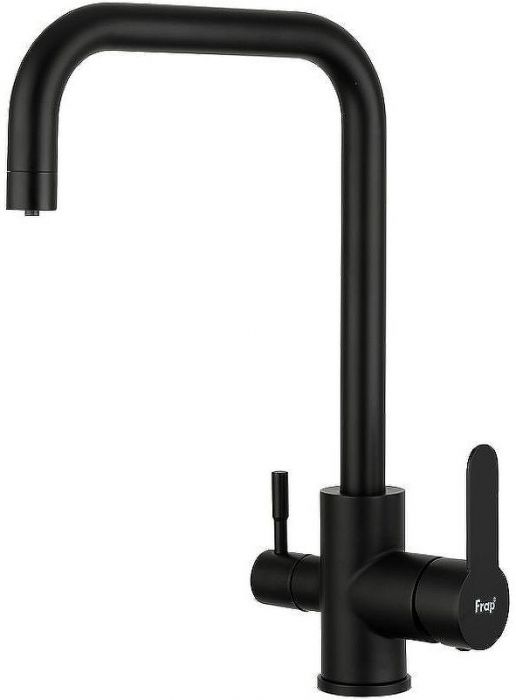Смеситель для кухни Frap H801 F43801-6 Черный матовый