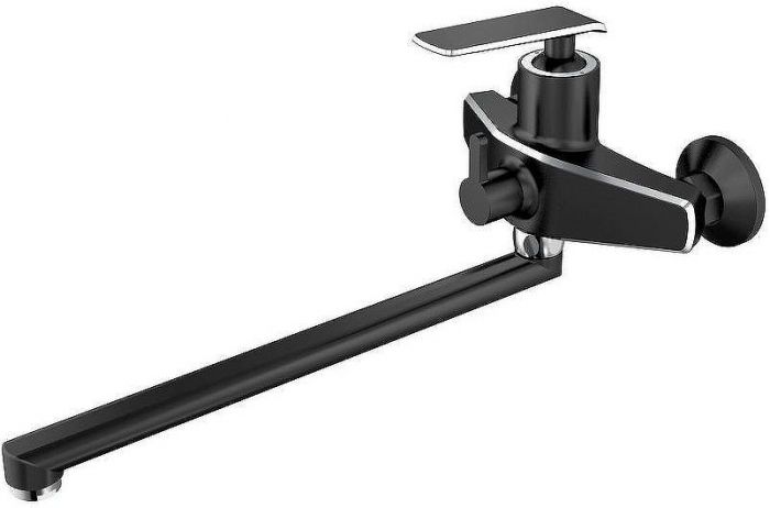 Смеситель для ванны Haiba HB22548-7 универсальный Черный Хром