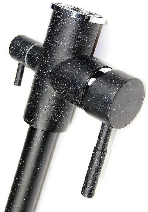 Смеситель для кухни Viko V-5124 Черный мрамор