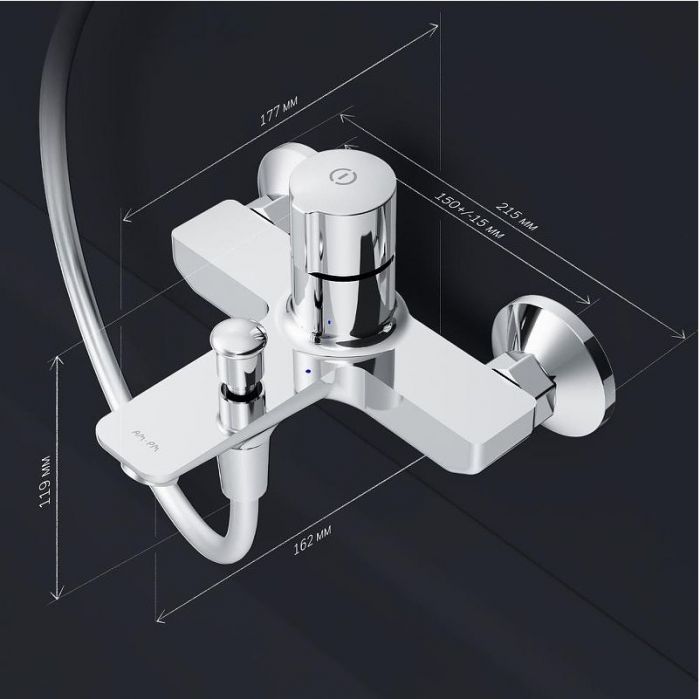Смеситель для ванны AM.PM X-Joy F85A10500 Хром