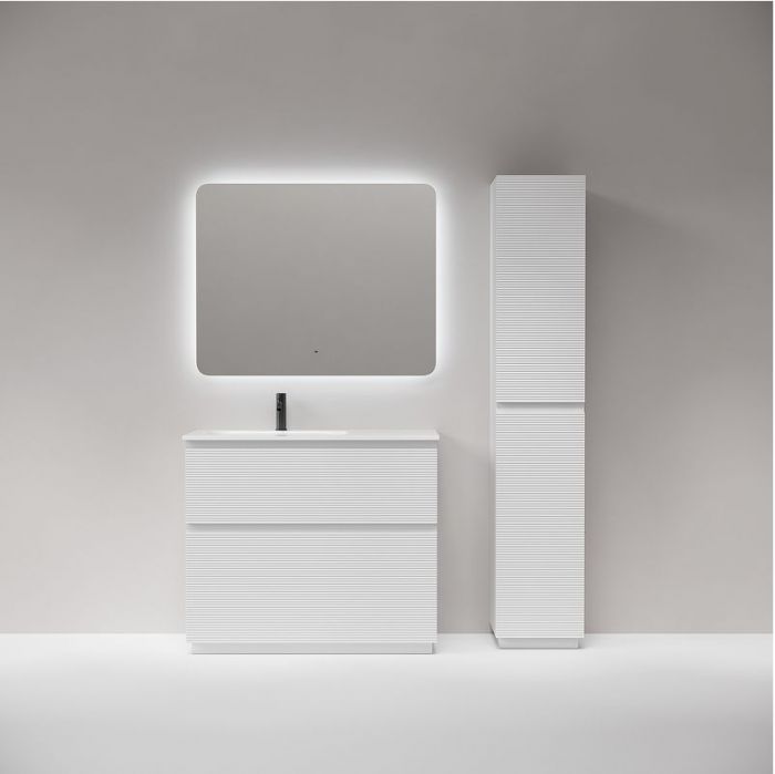 Тумба под раковину Sancos Folk Floor 100 L FL100FLW цвет Bianco