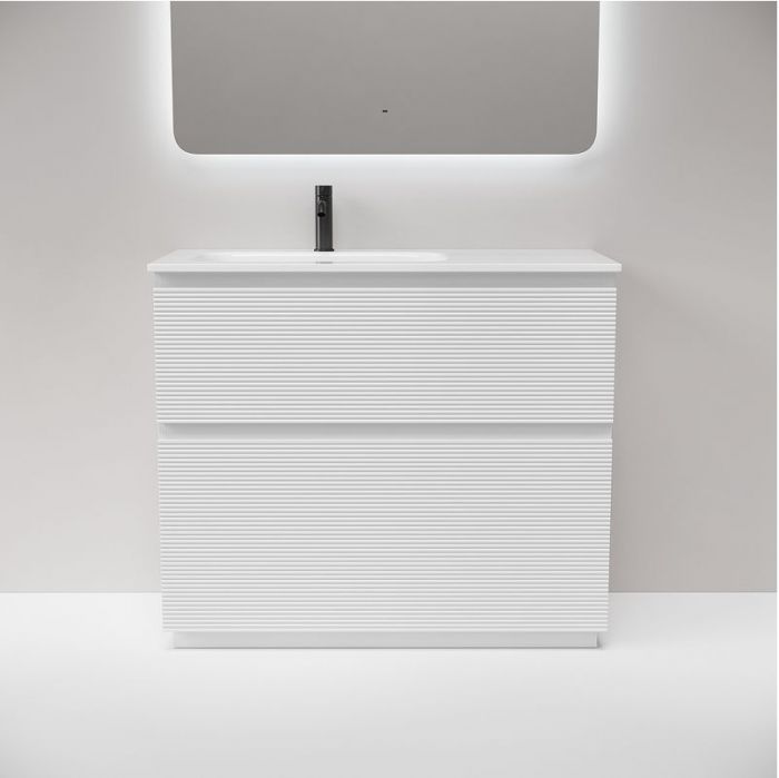 Тумба под раковину Sancos Folk Floor 100 L FL100FLW цвет Bianco