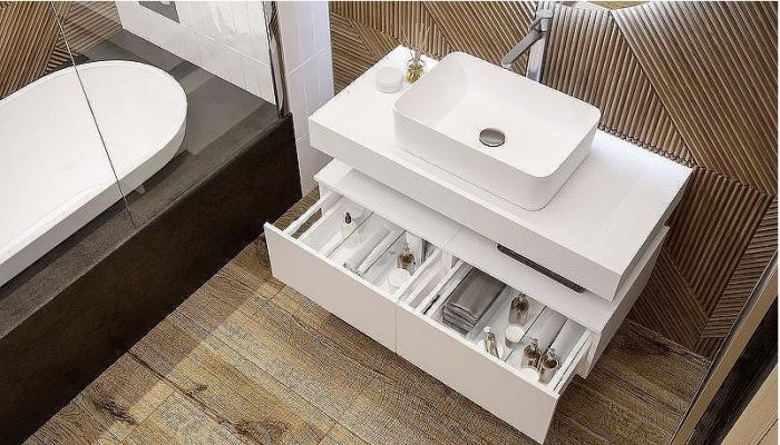 Тумба Velvex Unique Unit 60 tp.UNI.60.1Y подвесная Белая глянцевая