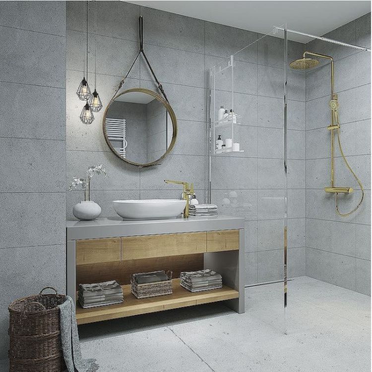 Душевой лоток Deante 70 KON_007S с решеткой Хром