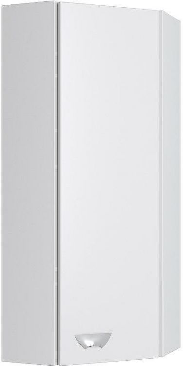 Подвесной шкаф Runo Кредо 30 00000000010 угловой Белый