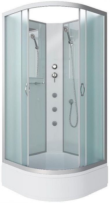Душевая кабина Niagara Classic 100x100 NG-3302-14BKG с гидромассажем