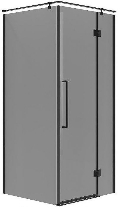 Душевой уголок Niagara Nova 90х90 NG-2831-34BLACK профиль Черный матовый стекло тонированное