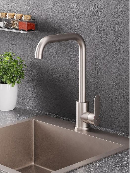 Смеситель для кухни Alfi LF100133 цвет Никель