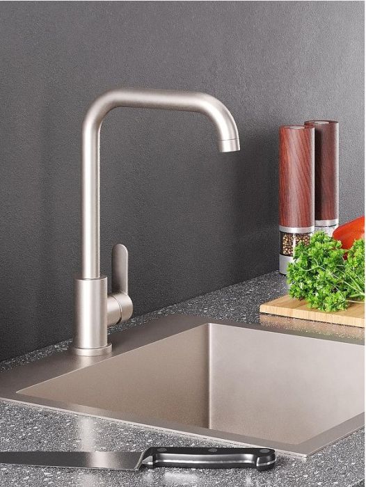 Смеситель для кухни Alfi LF100133 цвет Никель