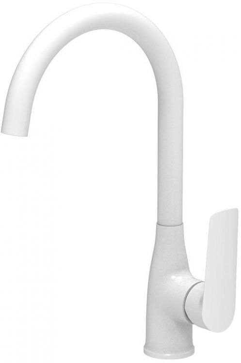 Смеситель для кухни ESKO Lagos White LG519W цвет Белый матовый