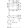 Hansgrohe Xuniva Q Раковина 55x45см., встраиваемая, 1 отв., цвет: белый