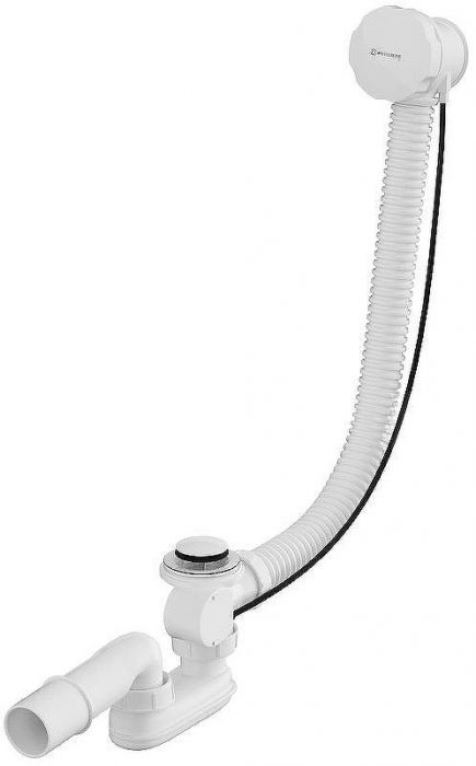 Слив-перелив Whitecross SPWC60WHG click-clack Белый глянец
