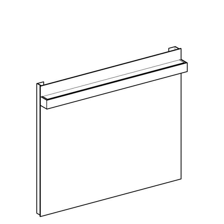 Зеркало Geberit iCon XS с подсветкой, 37x5, [840537000]