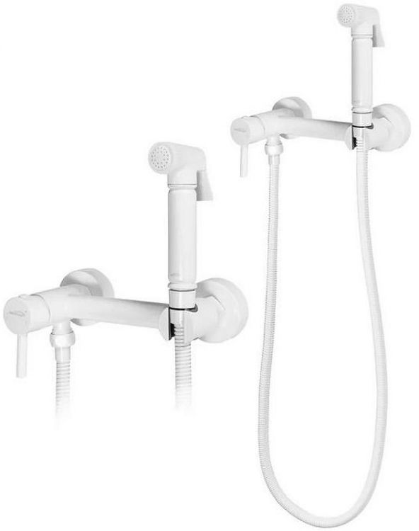 Гигиенический душ со смесителем Hansberge Nordic H0099WW Белый