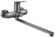 Смеситель для ванны Shevanik S8522T универсальный цвет Оружейная сталь