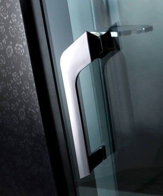 Душевая кабина Orans SR-89102RS черная, с баней Душевая кабина Orans SR-89102RS черная, с баней