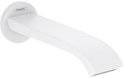 Hansgrohe Vivenis Излив для ванны, настенный, цвет: белый матовый