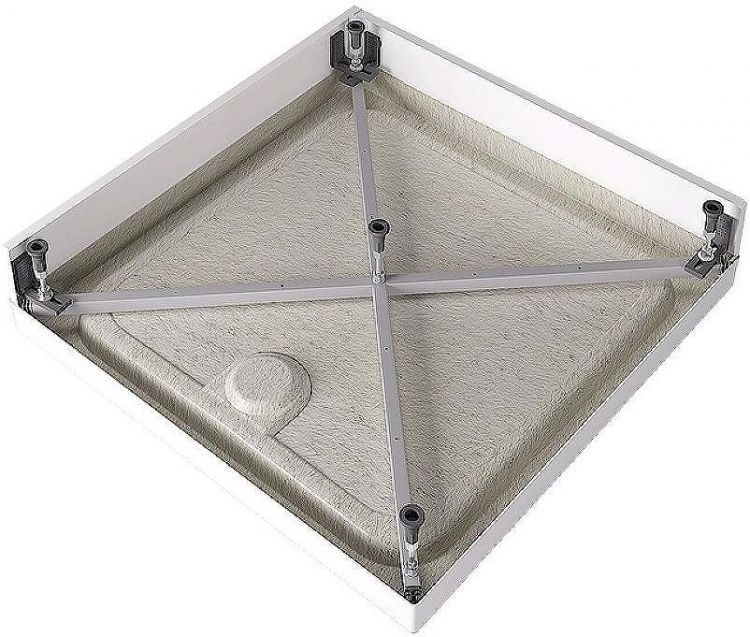 Акриловый поддон для душа Alex Baitler 90х90 AB9017H-2 Белый