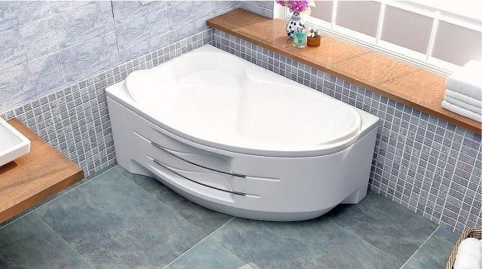 Акриловая ванна BellSan Индиго 160x105 R 4627171531261 с гидромассажем