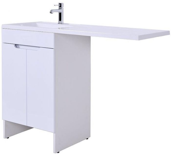 Тумба с раковиной Orange Kandy 120 L OPKD-120TUW+RAL Белый глянец