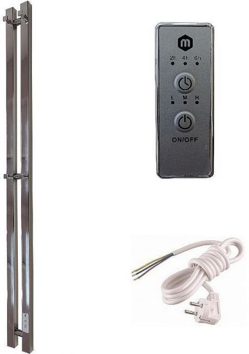 Электрический полотенцесушитель Маргроид Inaro профильный 1200x60 Inaro-1206-057R правый Хром