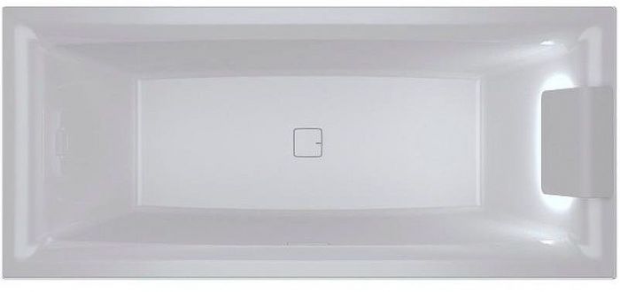 Акриловая ванна Riho Still Square 170x75 B100003005 (BR0200500K00130) LED R без гидромассажа