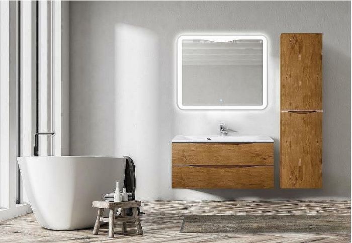 Тумба под раковину BelBagno Marino 70 MARINO-700-2C-SO-RN-P подвесная Rovere Nature