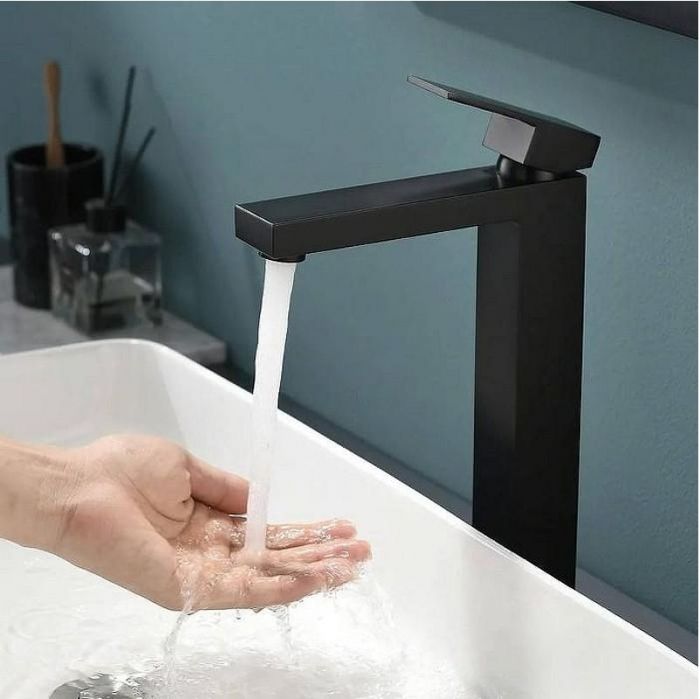 Смеситель для раковины Maretti Umbria Black UMB32RF52 Черный матовый